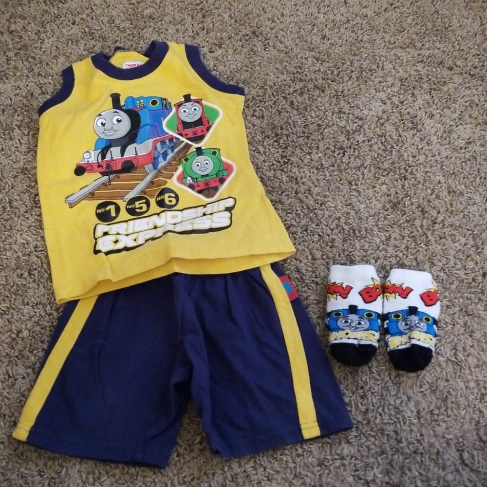 Thomas and Friends Short and Tank Top Set 2T